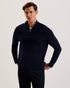 ULBOURN-Knitwear-LS Regular Cashmere Half Zip- Ted Baker Romania